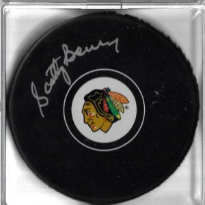 Scotty Bowman Autographed Chicago Blackhawks Puck