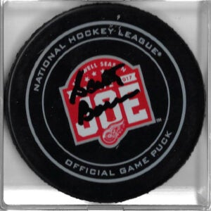 Scotty Bowman Autographed Detroit Red Wings JOE Game Puck