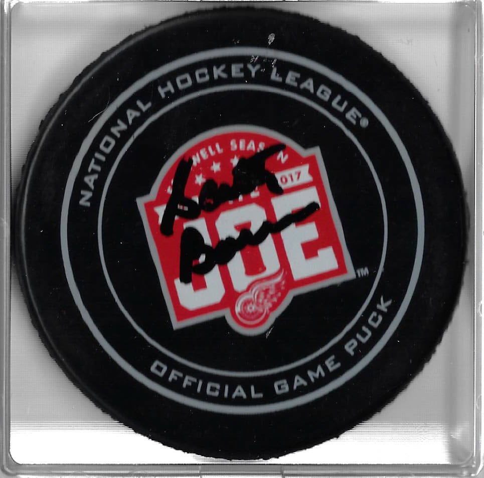 Scotty Bowman Autographed Detroit Red Wings JOE Game Puck