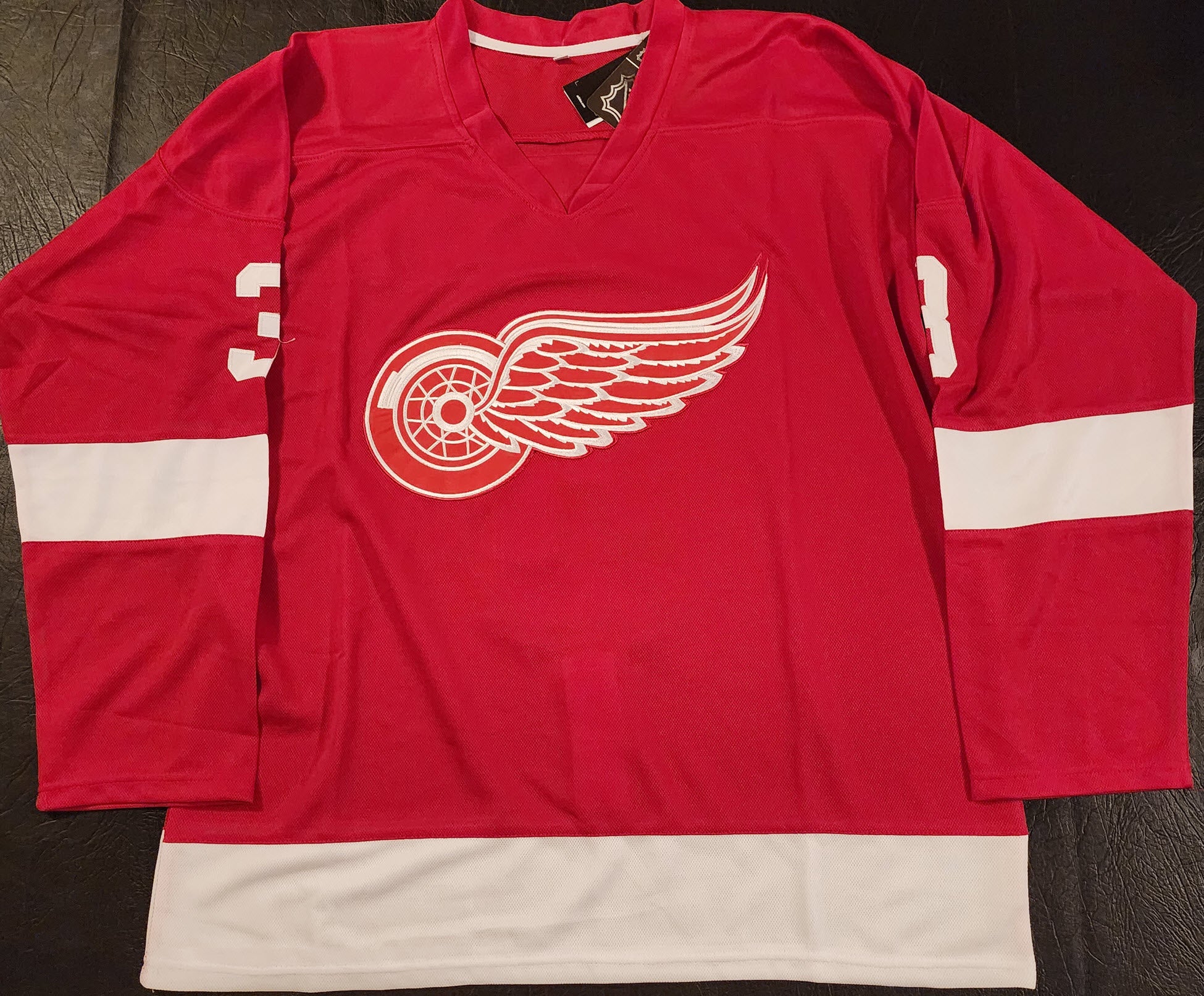 Scotty Bowman Autographed Detroit Red Wings Jersey v4