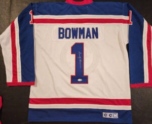 Scotty Bowman Autographed Hockey Hall of Fame Jersey v3