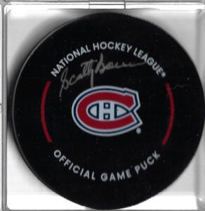 Scotty Bowman Autographed Montreal Canadiens Game Puck
