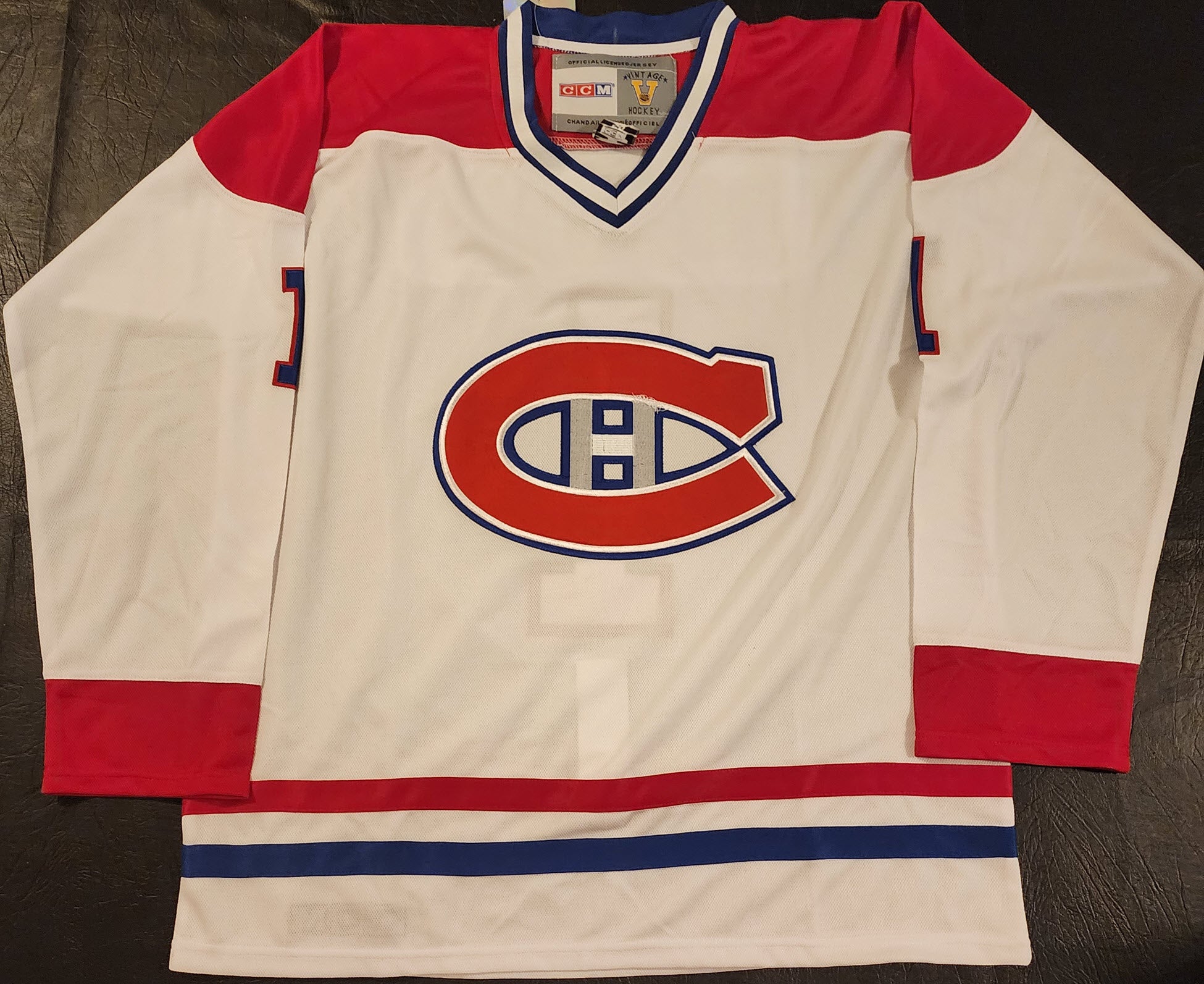 Scotty Bowman Autographed Montreal Canadiens Jersey v4