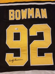 Scotty Bowman Autographed Pittsburgh Penguins Jersey v2