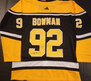 Scotty Bowman Autographed Pittsburgh Penguins Jersey v3