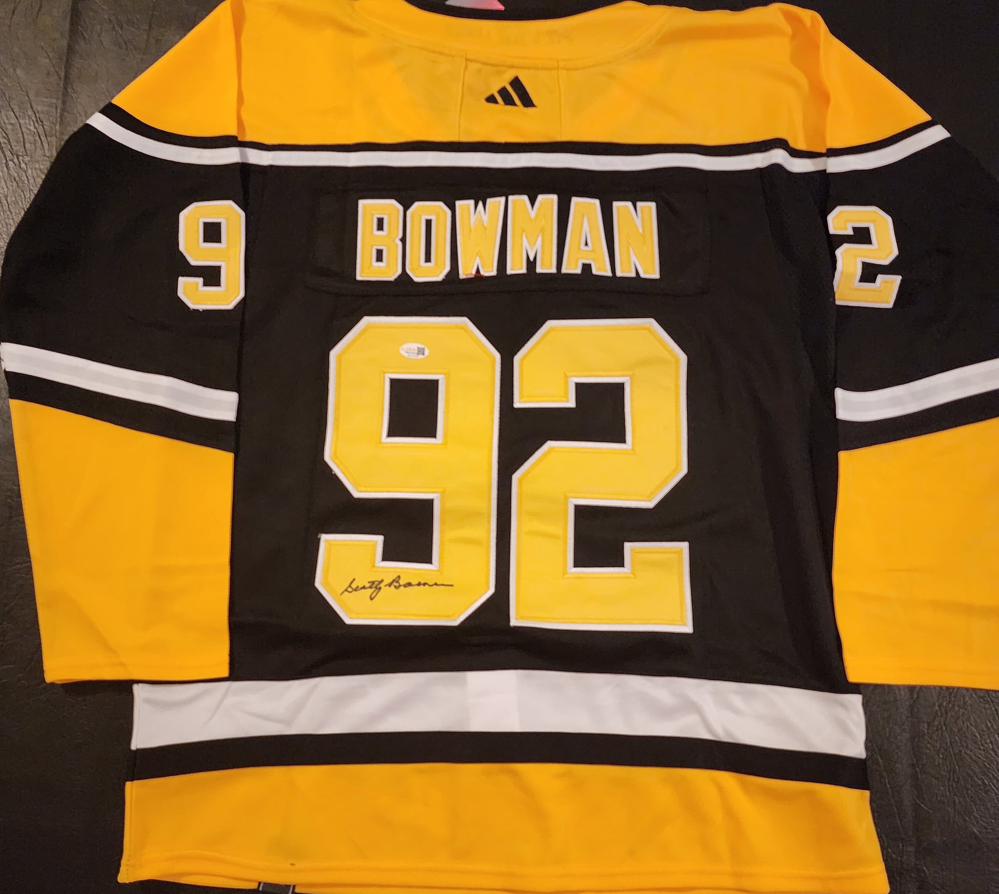 Scotty Bowman Autographed Pittsburgh Penguins Jersey v3