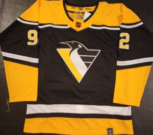 Scotty Bowman Autographed Pittsburgh Penguins Jersey v4