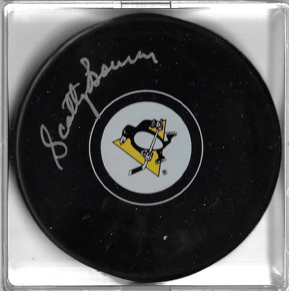 Scotty Bowman Autographed Pittsburgh Penguins Puck
