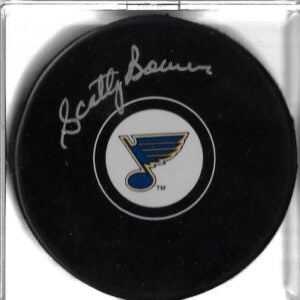 Scotty Bowman Autographed St Louis Blues Puck