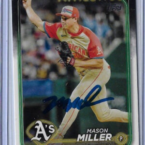 Mason Miller Autographed 2024 Topps Update ASG23 Card