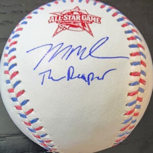Mason Miller Autographed 2026 All Star Baseball Inscribed The Reaper v1