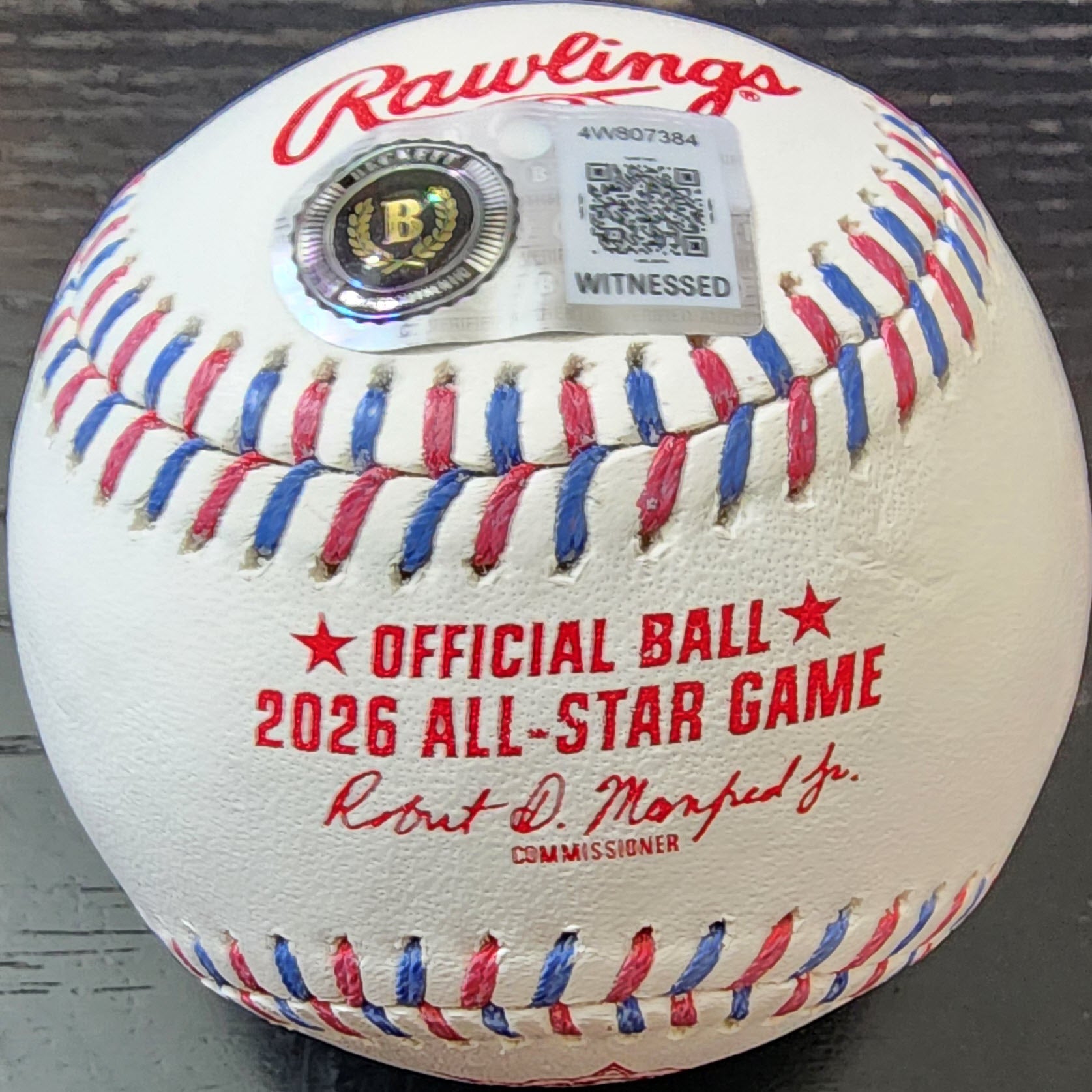 Mason Miller Autographed 2026 All Star Baseball Inscribed The Reaper v2