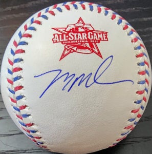 Mason Miller Autographed 2026 All Star Baseball v1
