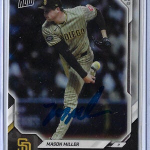 Mason Miller Autographed 2026 MLB Topps NOW 122 Card