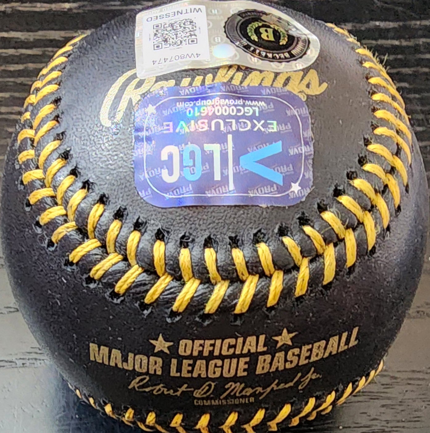 Mason Miller Autographed Black OMLB Baseball v2
