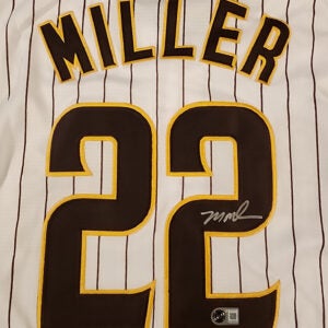 Mason Miller Autographed San Diego Padres Replica Jersey v2