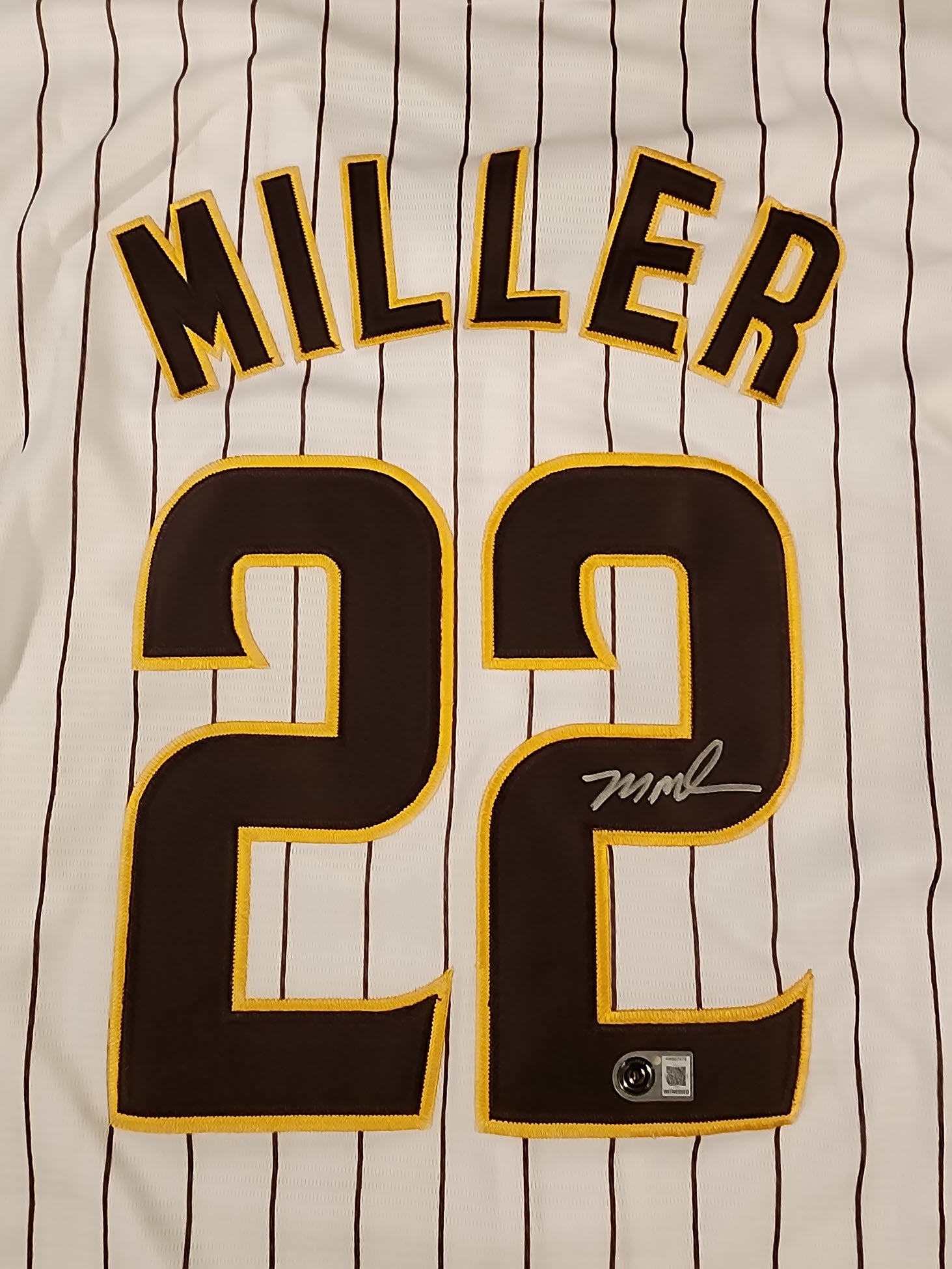 Mason Miller Autographed San Diego Padres Replica Jersey v2