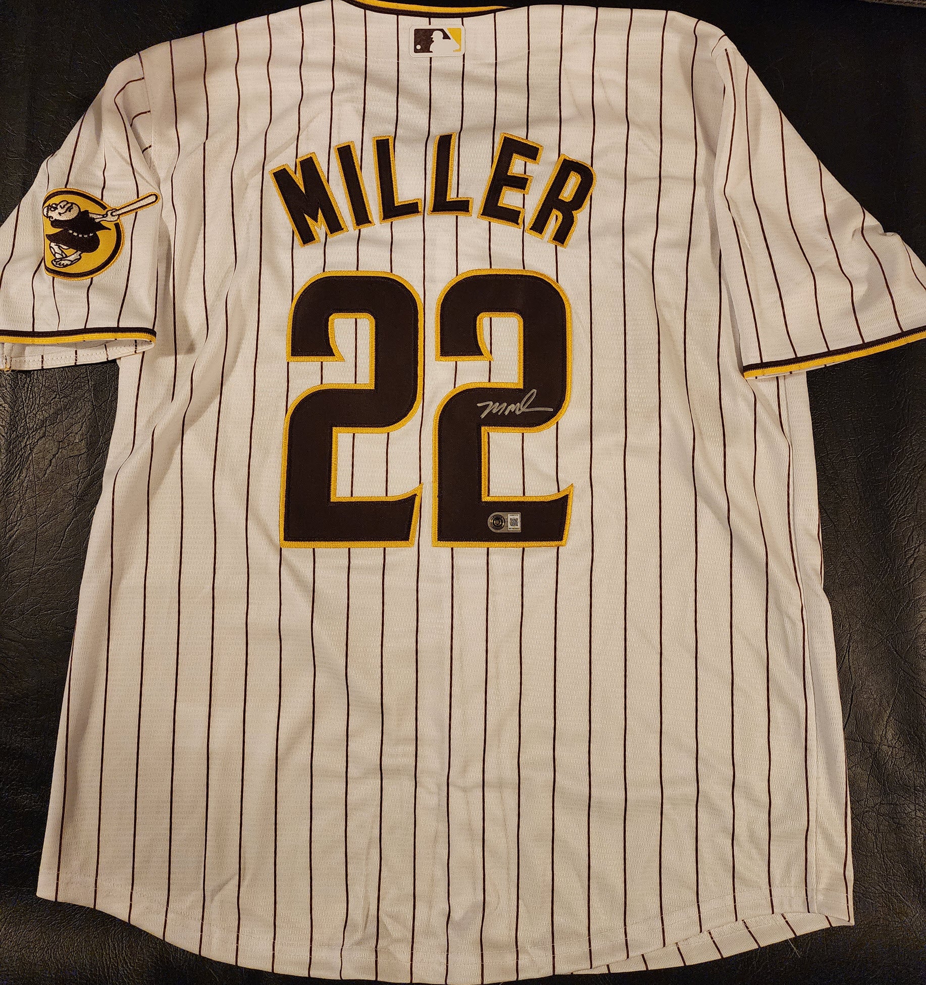 Mason Miller Autographed San Diego Padres Replica Jersey v3
