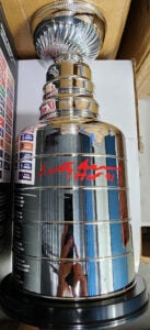 Scotty Bowman Autographed Replica Stanley Cup v3