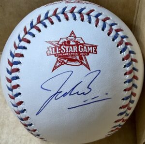 Jacob Misiorowski Autographed 2026 All-Star Game Baseball v1