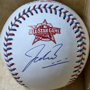 Jacob Misiorowski Autographed 2026 All-Star Game Baseball v1