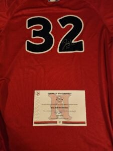 Jacob Misiorowski 2025 Nashville Sounds Game Worn Jersey Sounds Authenticated 3