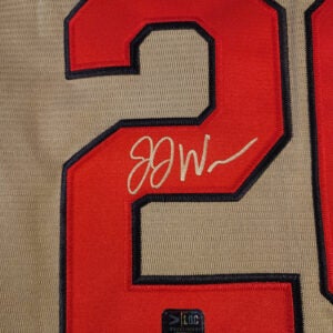 JJ Wetherholt Autographed Gray St Louis Cardinals Jersey v1