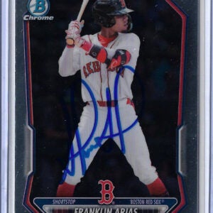Franklin Arias Autographed 2026 Bowman Chrome BCP27 Card