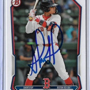 Franklin Arias Autographed 2026 Bowman Paper BC27 Card