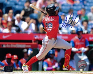 Franklin Arias Autographed 2026 Futures Game 8x10 Photo