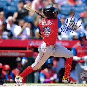 Franklin Arias Autographed 2026 Futures Game 8x10 Photo