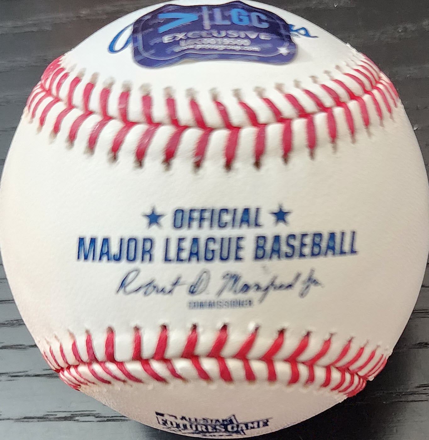 Franklin Arias Autographed 2026 Futures Game Baseball LOGO v2