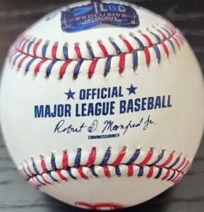 Franklin Arias Autographed Boston Red Sox OMLB Baseball v2