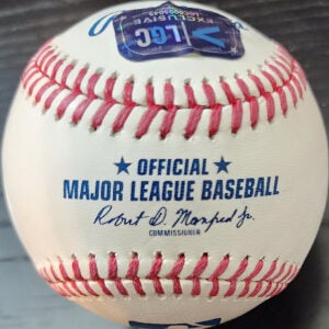 Franklin Arias Autographed OMLB Baseball FULL NAME SHORTENED v2