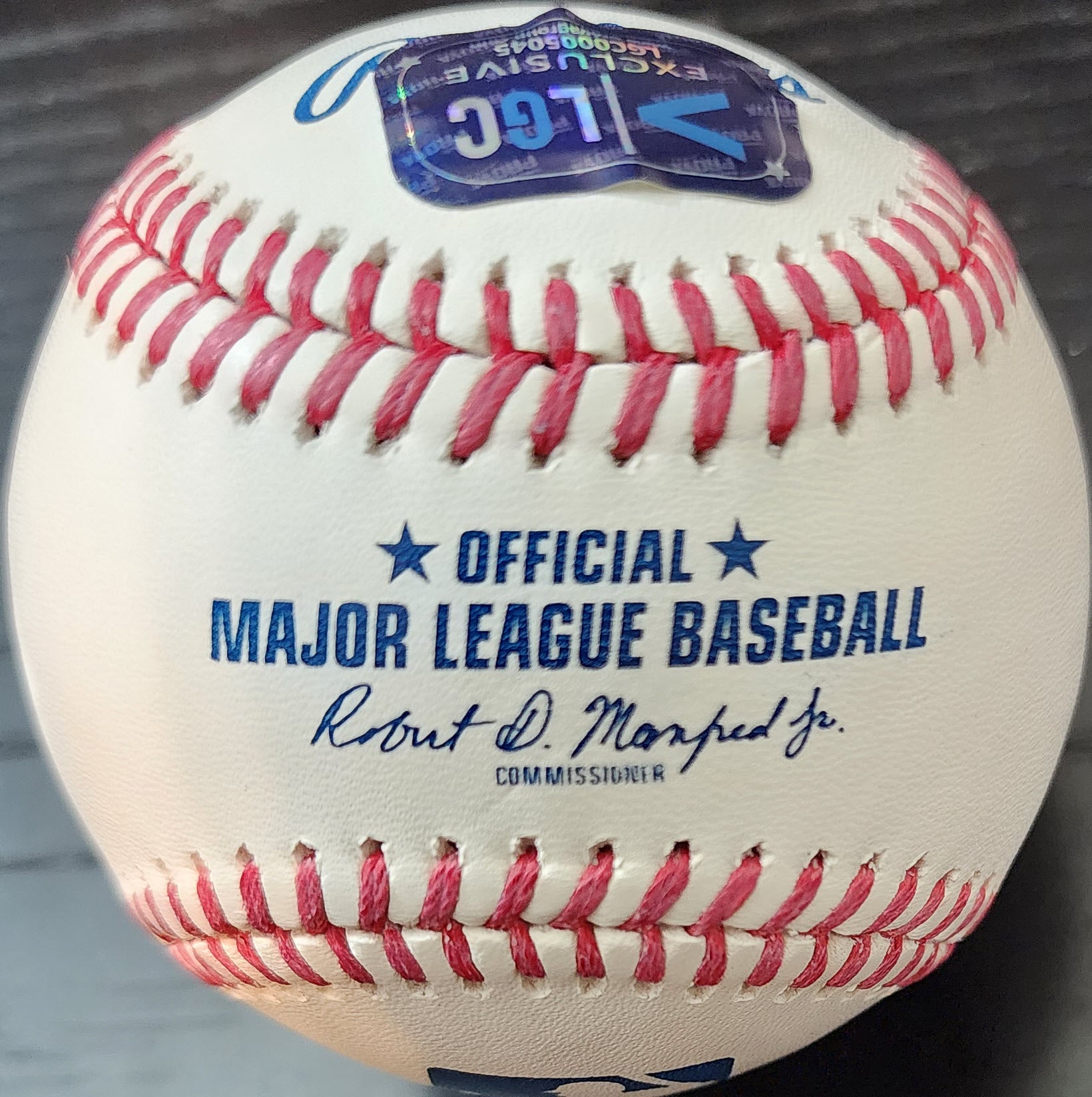 Franklin Arias Autographed OMLB Baseball FULL NAME SHORTENED v2