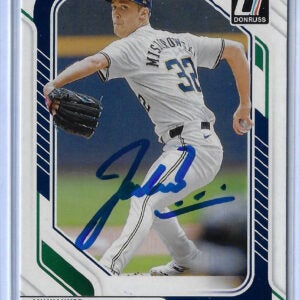 Jacob Misiorowski Autographed 2026 Donruss 53 Card