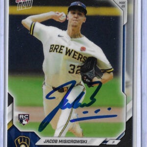 Jacob Misiorowski Autographed 2026 MLB Topps NOW 244 Card