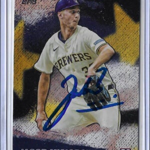 Jacob Misiorowski Autographed 2026 Topps Stars of MLB SMLB26 Card