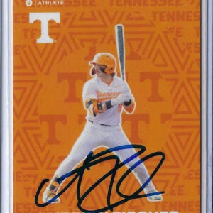 Andrew Fischer Autographed 2025 ONIT Athlete Tennessee Volunteers Fusion Series Rookie Card F2