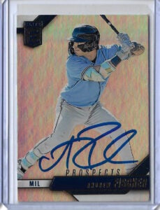 Andrew Fischer Autographed 2026 Donruss Elite Rookie Card 173