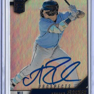 Andrew Fischer Autographed 2026 Donruss Elite Rookie Card 173