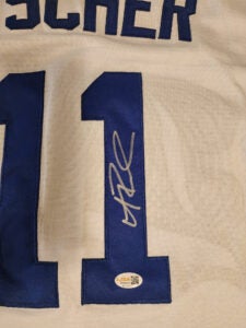 Andrew Fischer Autographed 2026 WBC Team Italy White Jersey v1 (1)