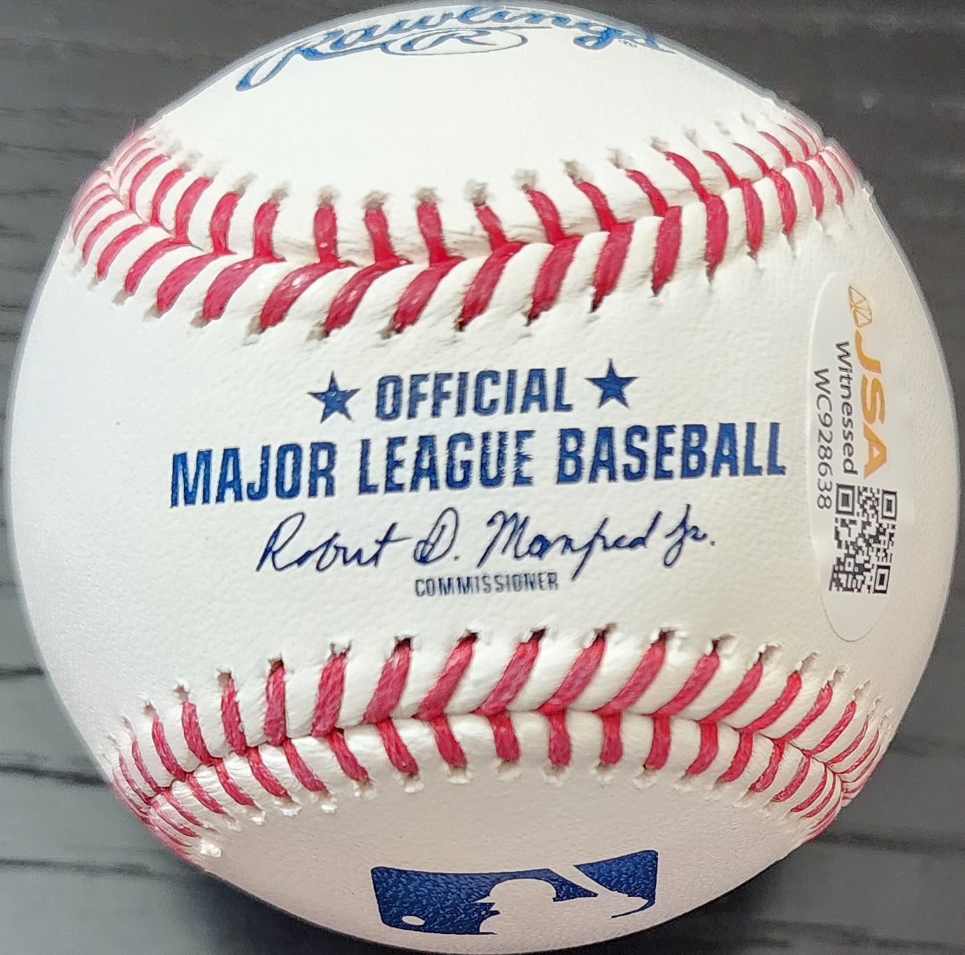 Andrew Fischer Autographed Rawlings OMLB Baseball inscribed This Is My Crew v3