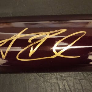 Andrew Fischer Autographed Victus Game Model Bat v2