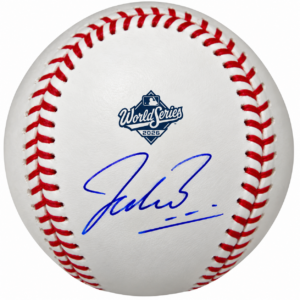 Jacob Misiorowski Autographed 2026 World Series Baseball