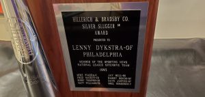 Lenny Dykstra 1993 Silver Slugger Award 6