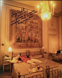 Lenny Dykstra Autographed 16x20 Photo Inscription Got Trapped French Whore House Blue