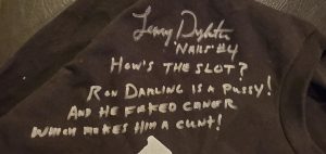 Lenny Dykstra Autographed Inscribed Hows The Slot Tshirt 2