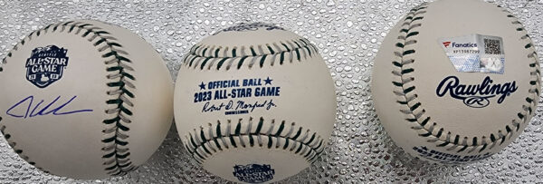 Adley Rutschman Autographed 2023 All Star Baseball FANATICS v4
