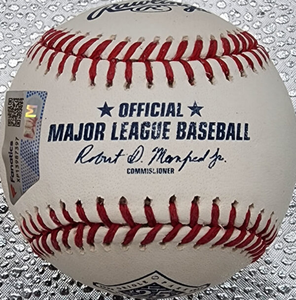Adley Rutschman Autographed Camden Yards Baseball Inscribed 2019 #1 Pick FANATICS v3